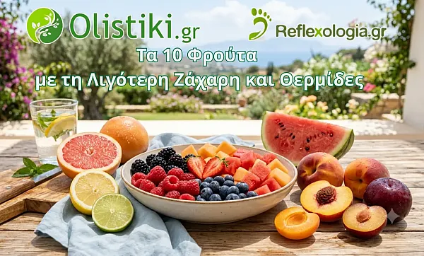 Τα 10 Φρούτα με τη Λιγότερη Ζάχαρη και Θερμίδες: Ο Απόλυτος Οδηγός Διατροφής